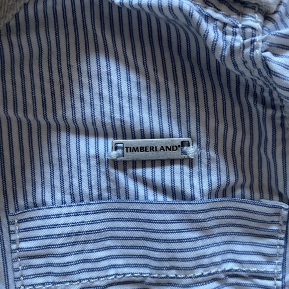 TIMBERLAND Infant Boys Button Up Shirt - size 6 months - Picture 3 of 7